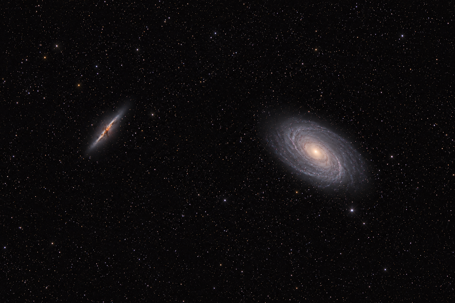 M81 and M82