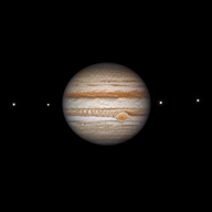 Jupiter through the eyepiece